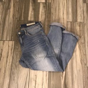 Pilcro & the letterpress slim boyfriend